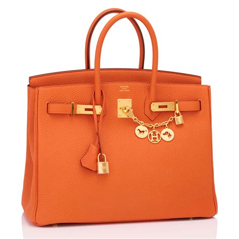 hermes orange bags|hermes bag orange price.